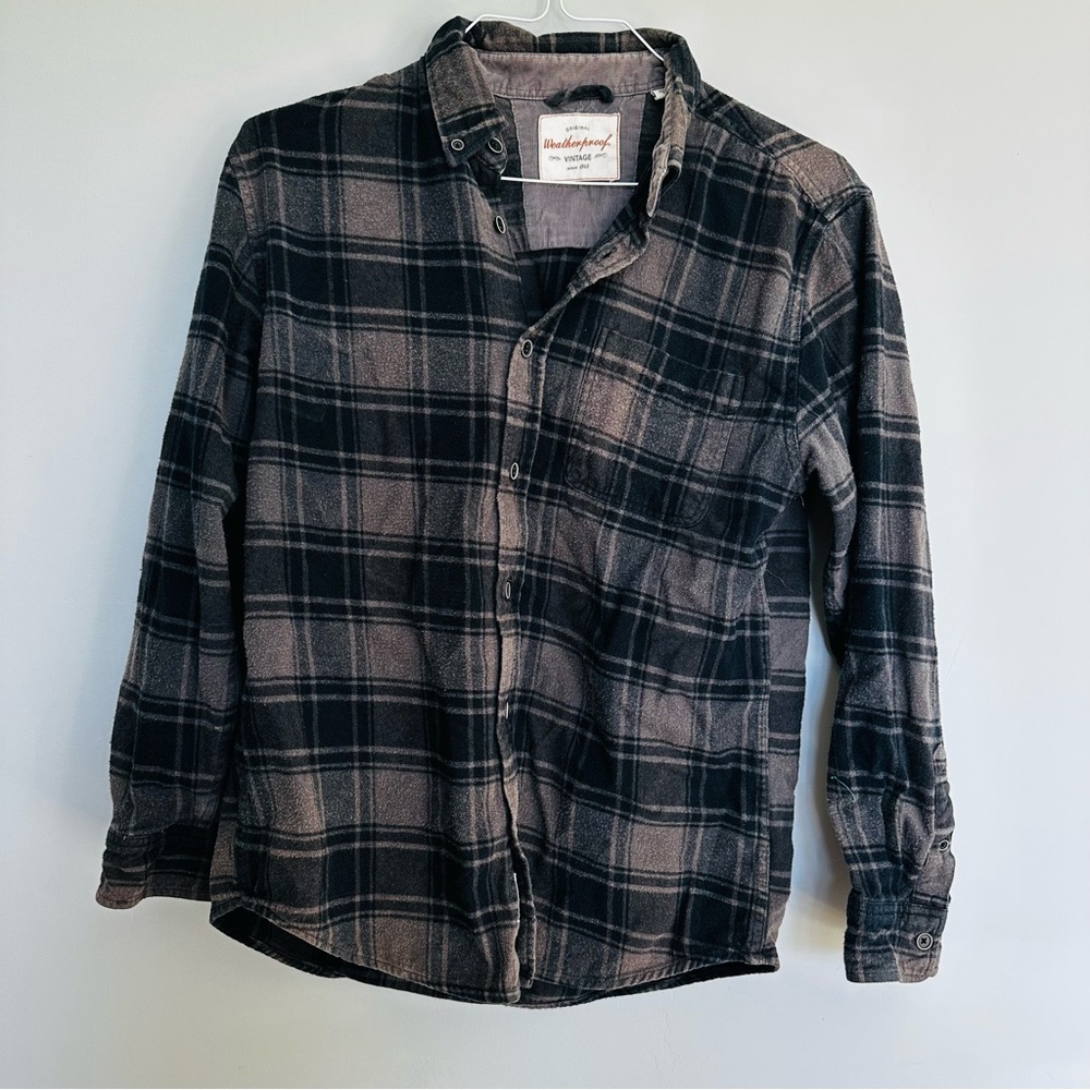 Men’s (M) Original Weatherproof Vintage Flannel Button Down